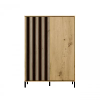 Hochregalschrank 104 cm ELBA - Artisan Eiche