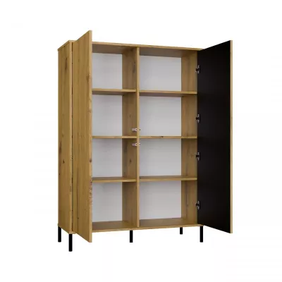 Hochregalschrank 104 cm ELBA - Artisan Eiche