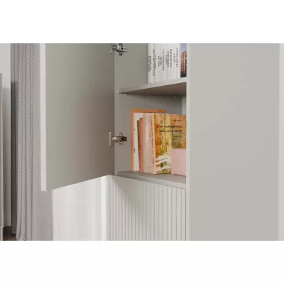 Zweitüriger Regalschrank 54 cm ELBA - Kaschmir