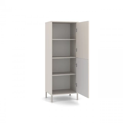 Zweitüriger Regalschrank 54 cm ELBA - Kaschmir