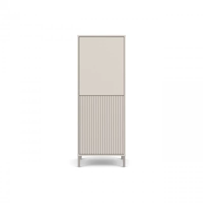 Zweitüriger Regalschrank 54 cm ELBA - Kaschmir