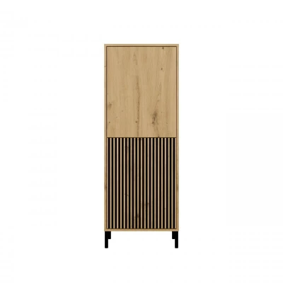 Zweitüriger Regalschrank 54 cm ELBA - Artisan Eiche