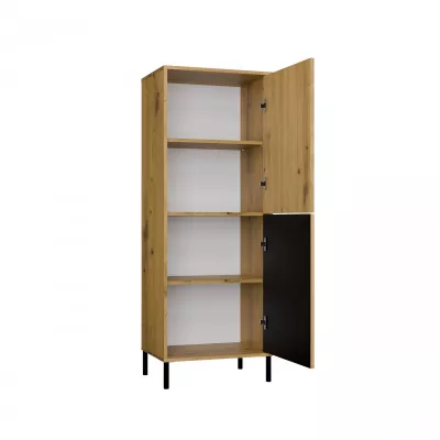 Zweitüriger Regalschrank 54 cm ELBA - Artisan Eiche