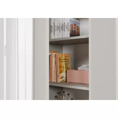Schmaler Regalschrank 54 cm ELBA - Kaschmir