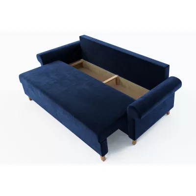 Dreisitzer-Schlafsofa NAFETA - blau