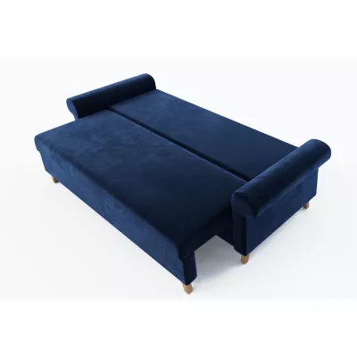 Dreisitzer-Schlafsofa NAFETA - blau