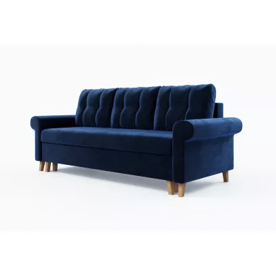 Dreisitzer-Schlafsofa NAFETA - blau