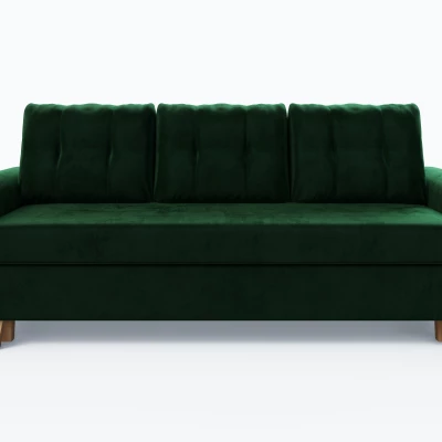 Dreisitzer-Schlafsofa NAFETA - grün