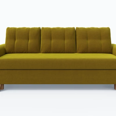 Dreisitzer-Schlafsofa NAFETA - gelb
