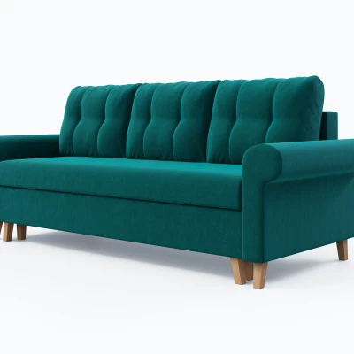 Dreisitzer-Schlafsofa NAFETA - Türkis