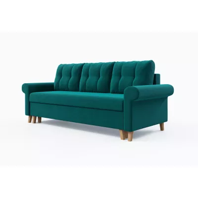 Dreisitzer-Schlafsofa NAFETA - Türkis