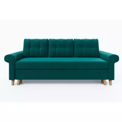 Dreisitzer-Schlafsofa NAFETA - Türkis