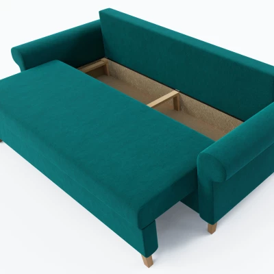 Dreisitzer-Schlafsofa NAFETA - Türkis