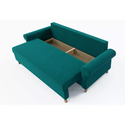 Dreisitzer-Schlafsofa NAFETA - Türkis