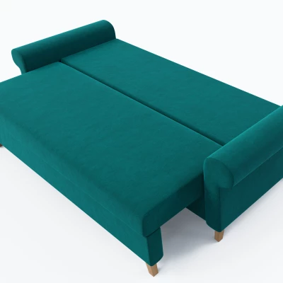 Dreisitzer-Schlafsofa NAFETA - Türkis