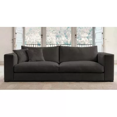 MAKLESA Zweisitzer-Schlafsofa – Graphit