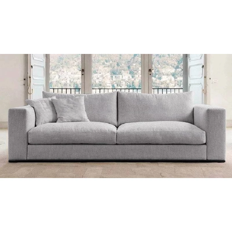 MAKLESA Zweisitzer-Schlafsofa - grau