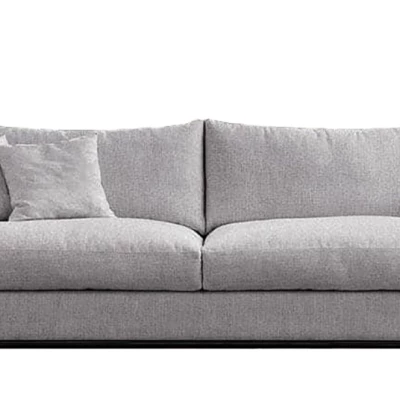 MAKLESA Zweisitzer-Schlafsofa - grau
