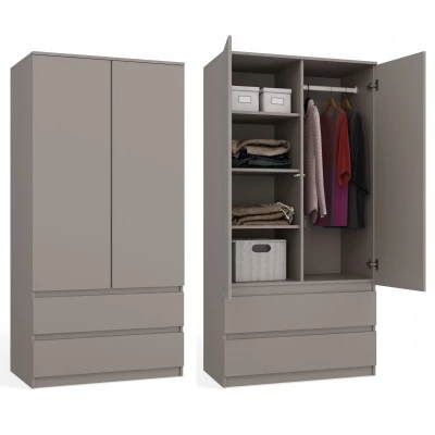 Flurgarderobe 90 cm TAAVI - grau