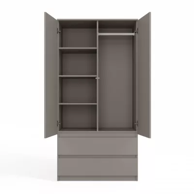 Flurgarderobe 90 cm TAAVI - grau