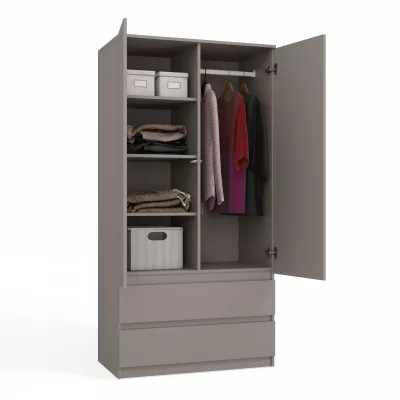 Flurgarderobe 90 cm TAAVI - grau