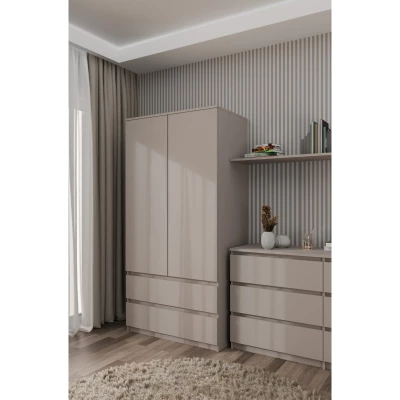 Flurgarderobe 90 cm TAAVI - grau