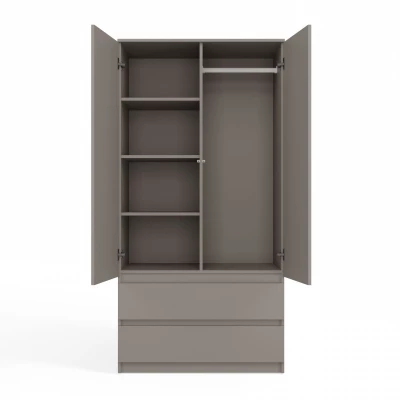 Flurgarderobe 90 cm TAAVI - grau
