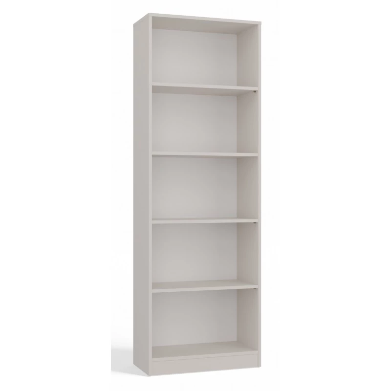 Schmales Bücherregal RAUNO – 60 cm, Kaschmir