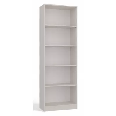 Schmales Bücherregal RAUNO – 60 cm, Kaschmir