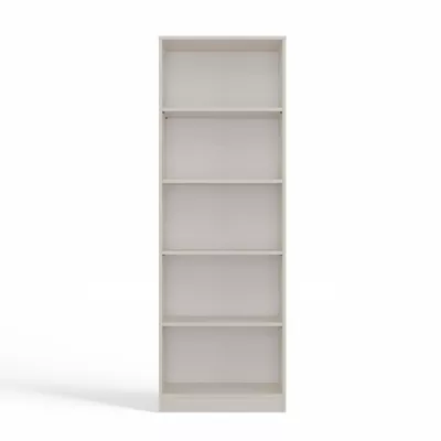 Schmales Bücherregal RAUNO – 60 cm, Kaschmir