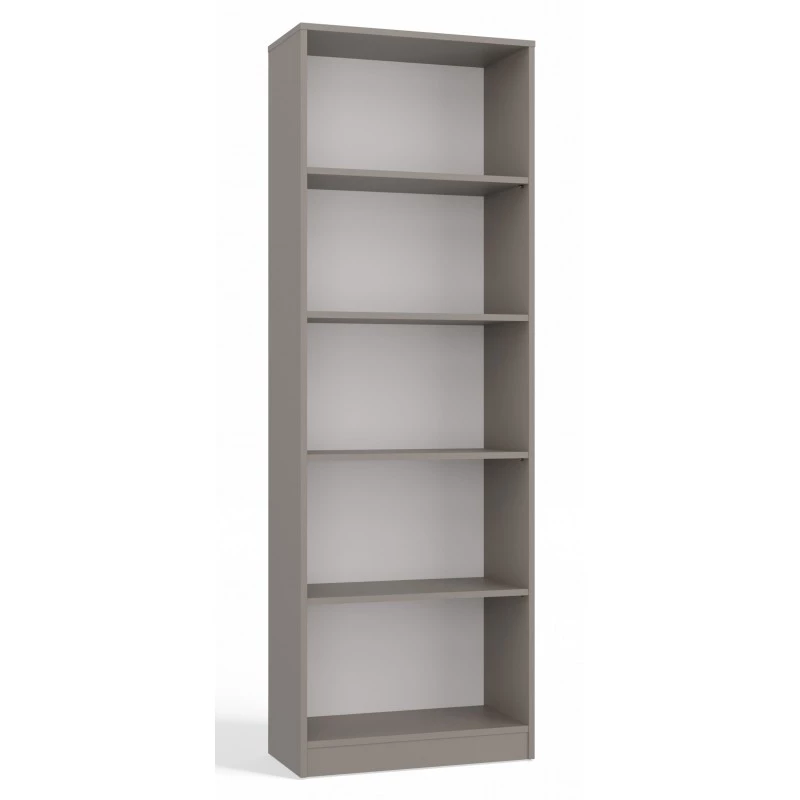 Schmales Bücherregal RAUNO – 60 cm, grau