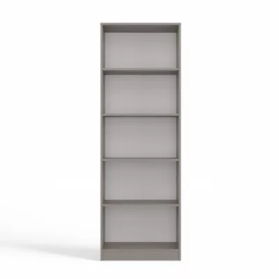 Schmales Bücherregal RAUNO – 60 cm, grau