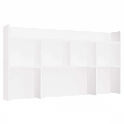 Schreibtischverlängerung 130 cm CULLMAN - weiß