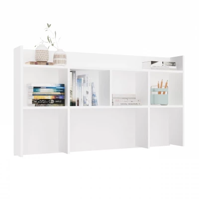 Schreibtischverlängerung 130 cm CULLMAN - weiß