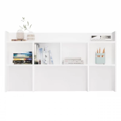 Schreibtischverlängerung 130 cm CULLMAN - weiß