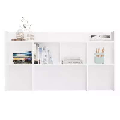 Schreibtischverlängerung 130 cm CULLMAN - weiß