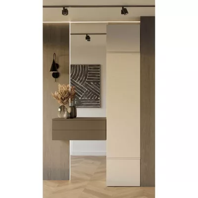 Flurschrank 50 cm OPELIKA - Kaschmir