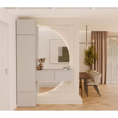 Flurschrank 50 cm OPELIKA - Kaschmir