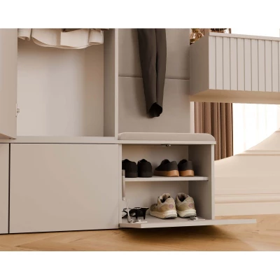 Flurschrank 50 cm OPELIKA - Kaschmir