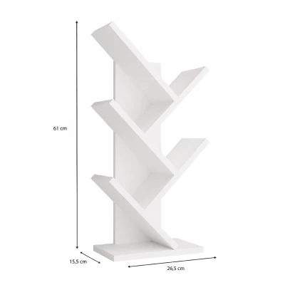 VEIKO MINI Bücherregal - weiß