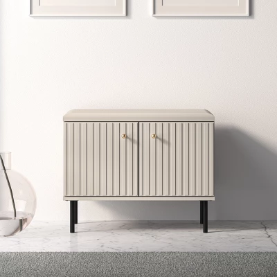 Schuhregal mit Sitz FAREL - Kaschmir
