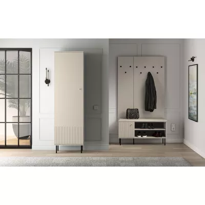 Schmaler Kleiderschrank 55 FAREL - Kaschmir
