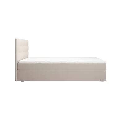 Einzelbett 100x200 STIG 8 mit Stauraum - beige