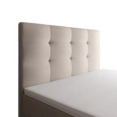 Einzelbett 100x200 STIG 8 mit Stauraum - beige
