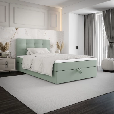 Einzelbett 100x200 STIG 8 mit Stauraum - neuwertig