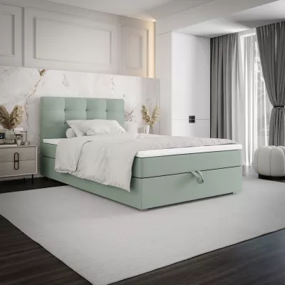 Einzelbett 100x200 STIG 8 mit Stauraum - neuwertig