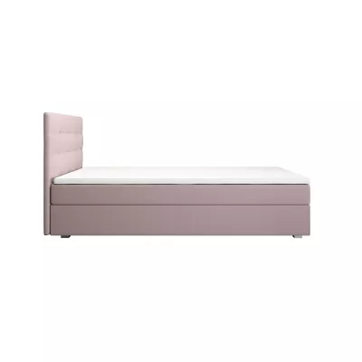 Einzelbett 100x200 STIG 8 mit Stauraum - rosa