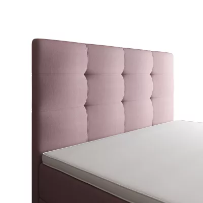 Einzelbett 100x200 STIG 8 mit Stauraum - rosa