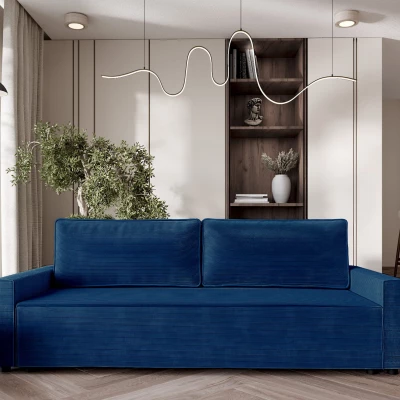 Schlafsofa BADIRA – dunkelblau