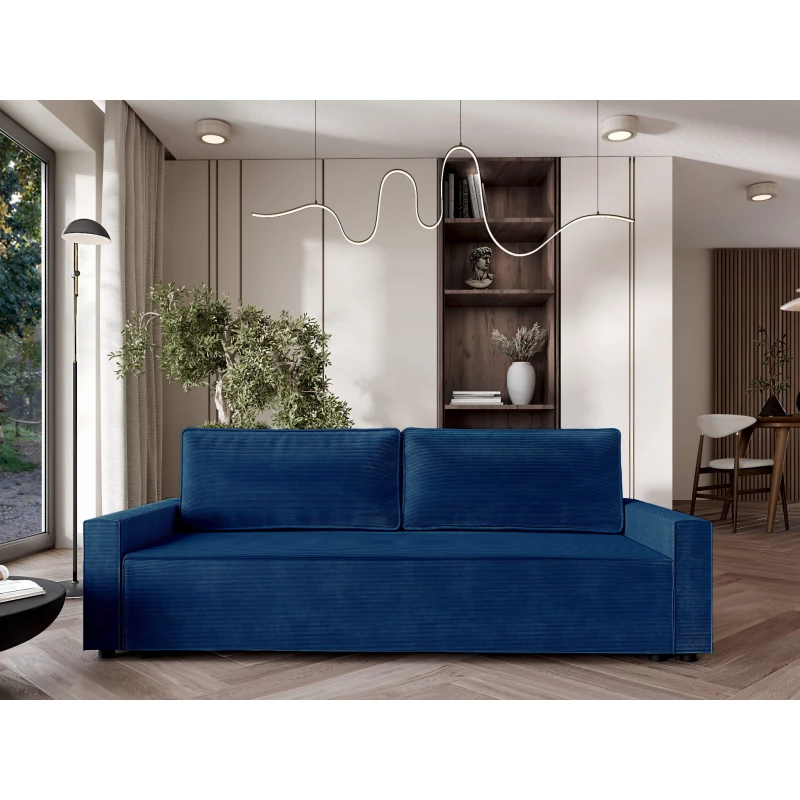 Schlafsofa BADIRA – dunkelblau
